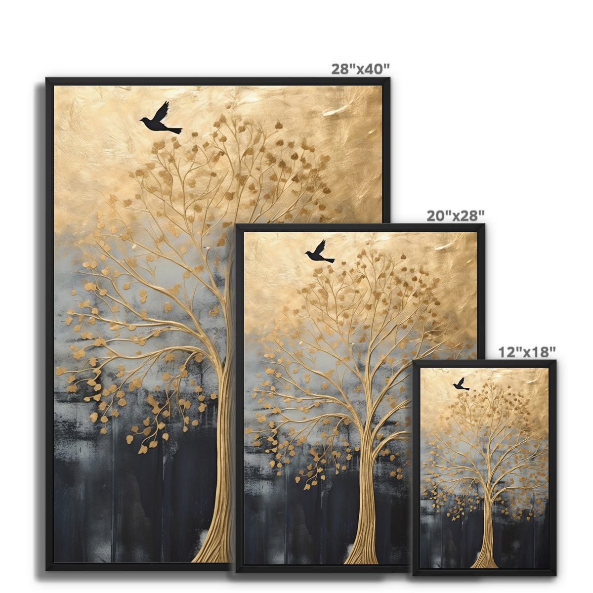 Tree of Tranquility Float Framed Canvas