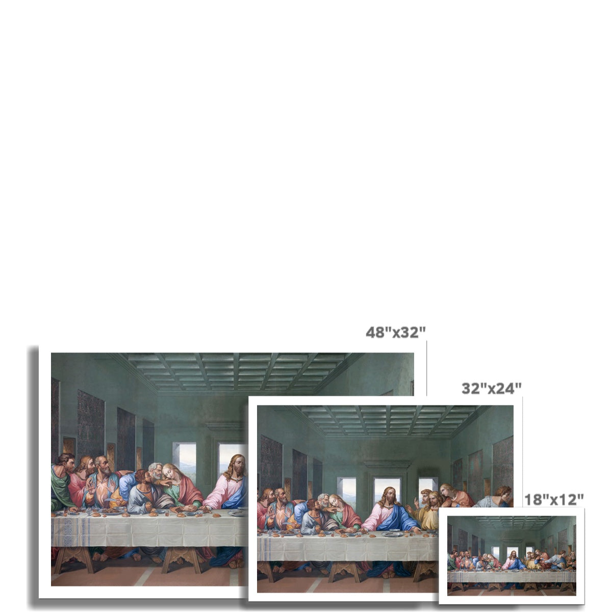 The Last Supper Canvas Print