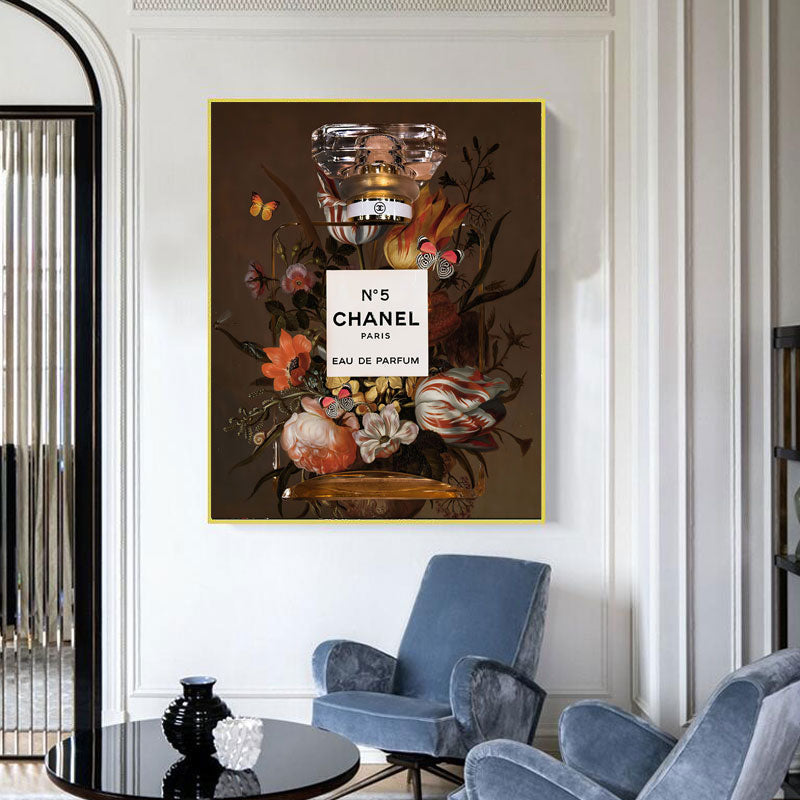 Chanel No 5 Butterfly – Kanvasartkingdom