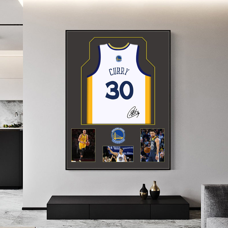 Steph Curry 30 Jersey Canvas