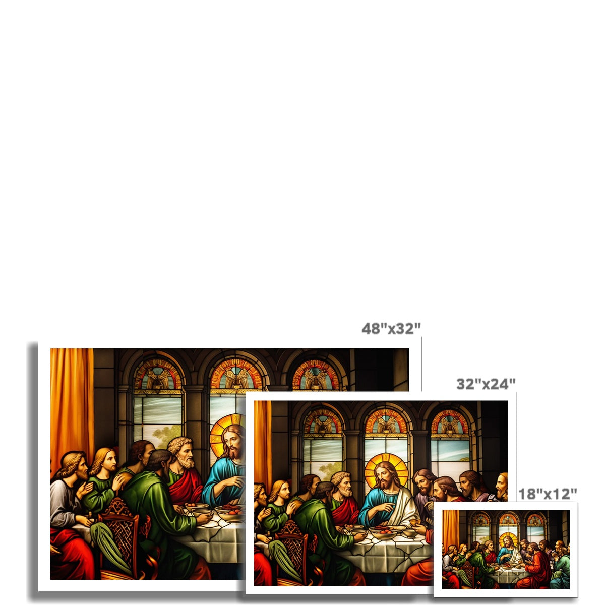 The Last Supper Canvas Print