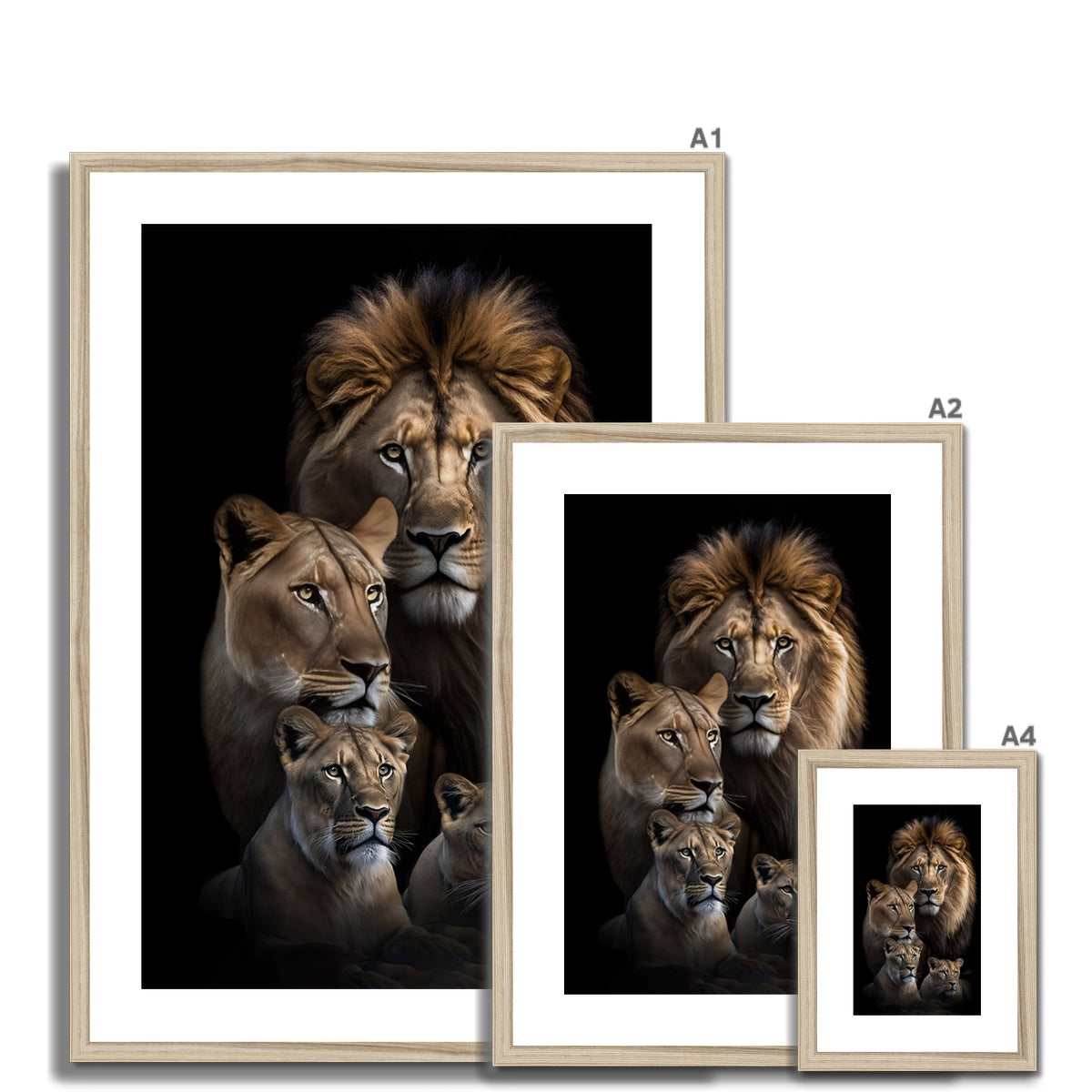 Family Pride Framed & Mounted Print