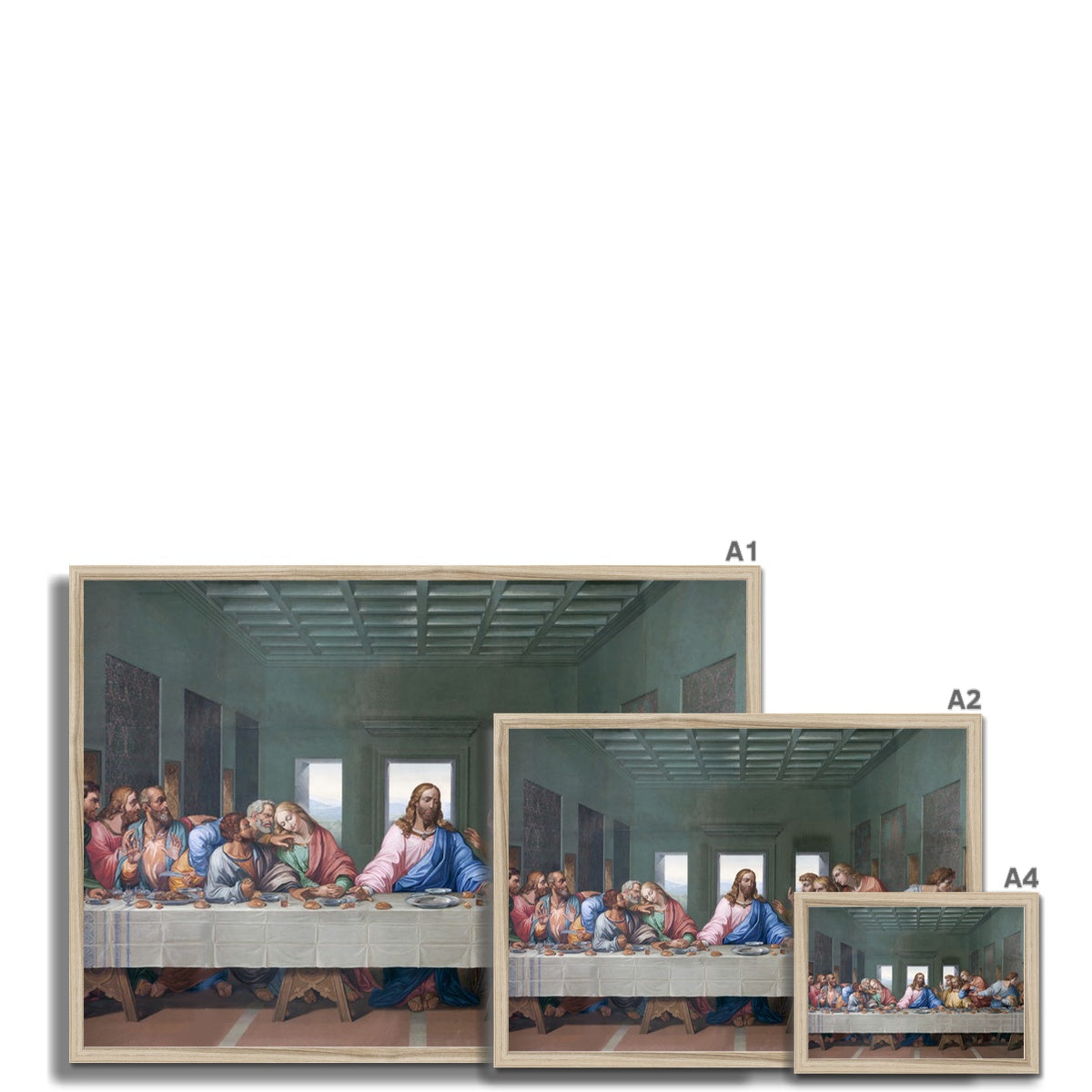 The Last Supper Framed Print