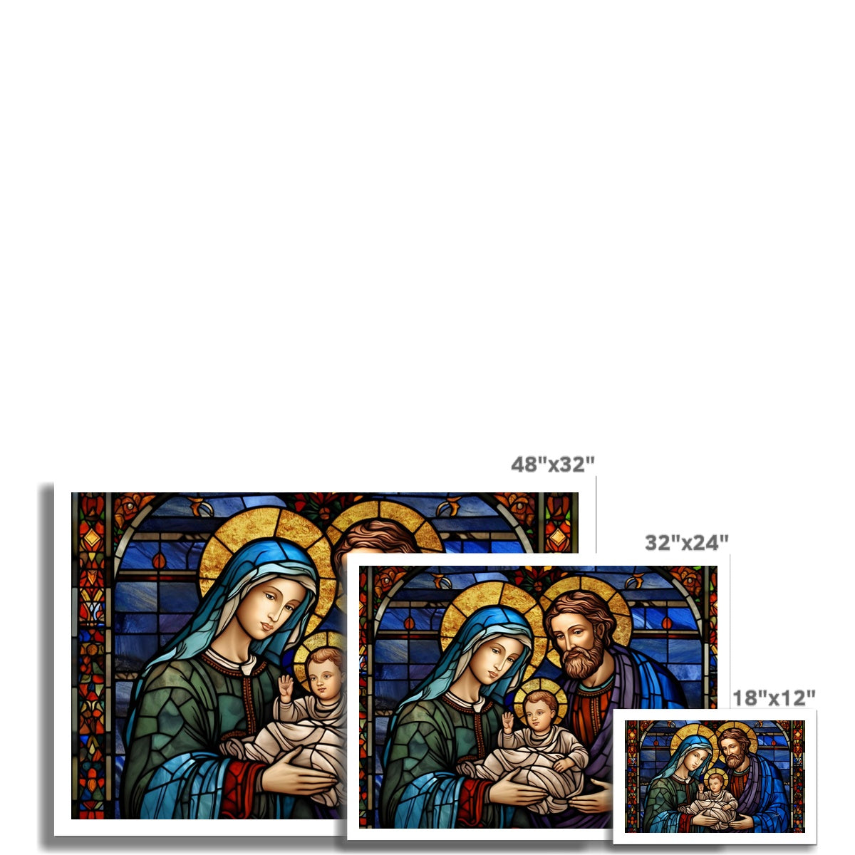 The Holy Family Canvas Print