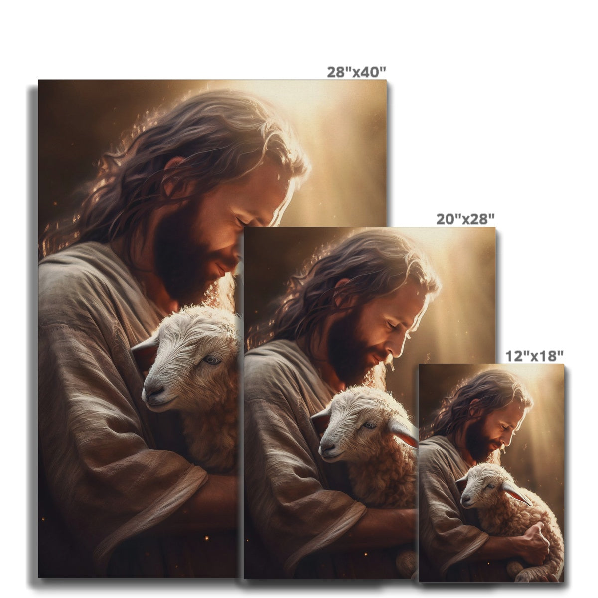 Eternal Shepherd Framed Canvas