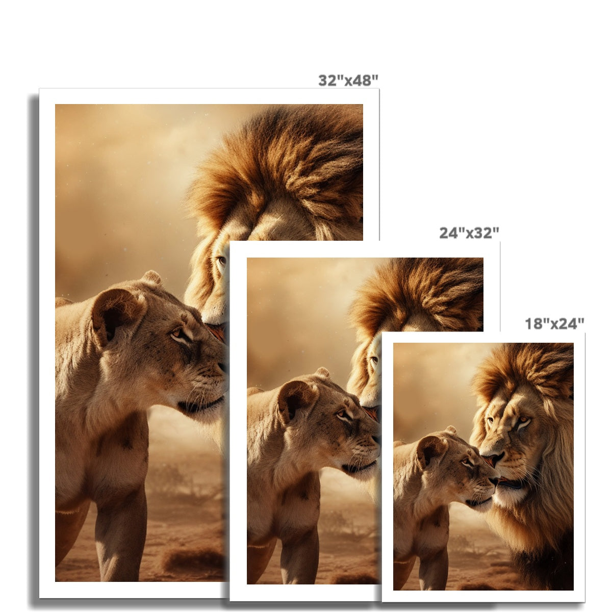 Regal Love Canvas Print