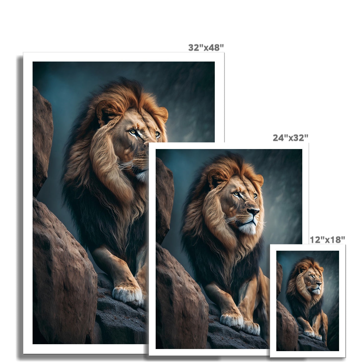 Jungle King Canvas Print