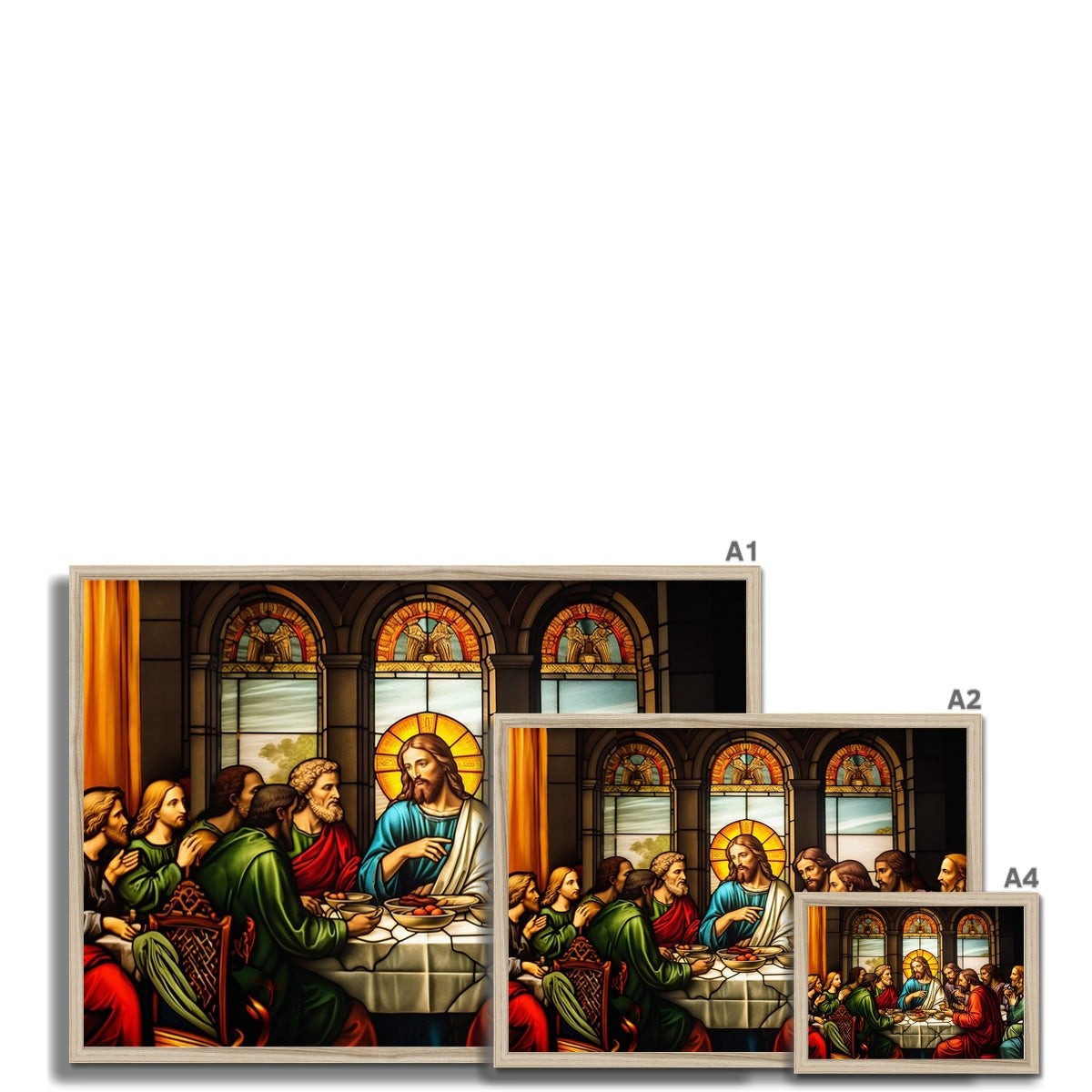 The Last Supper Framed Print