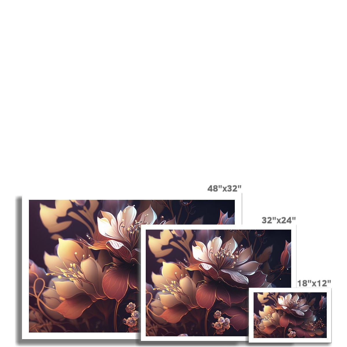 Midnight Garden Canvas Print