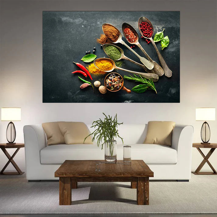 Spices canvas art