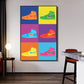 Jordan One OG Pop Art Canvas