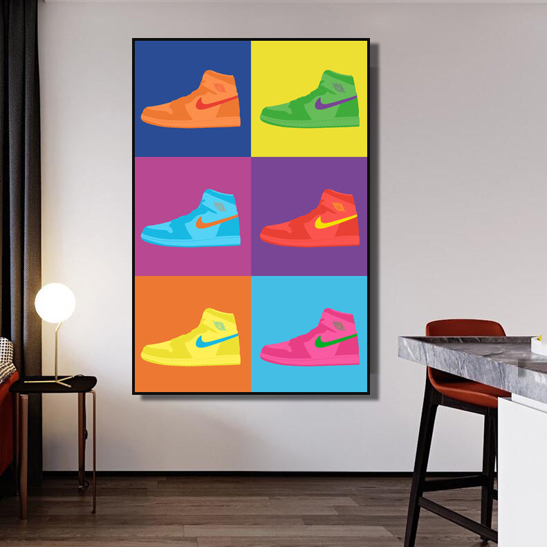 Jordan One OG Pop Art Canvas