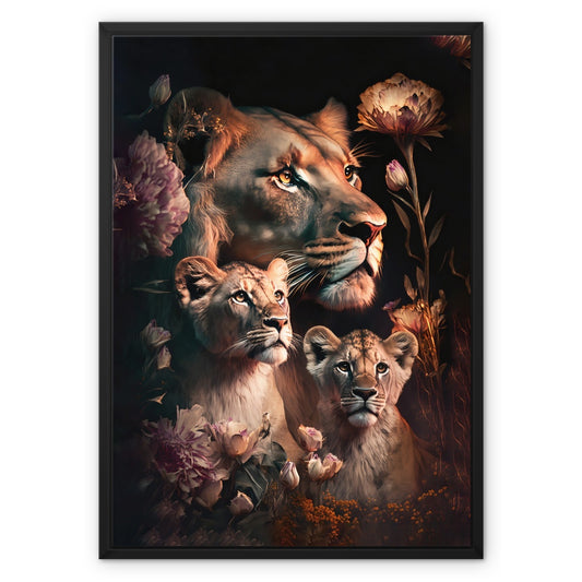Royal Pride Float Framed Canvas