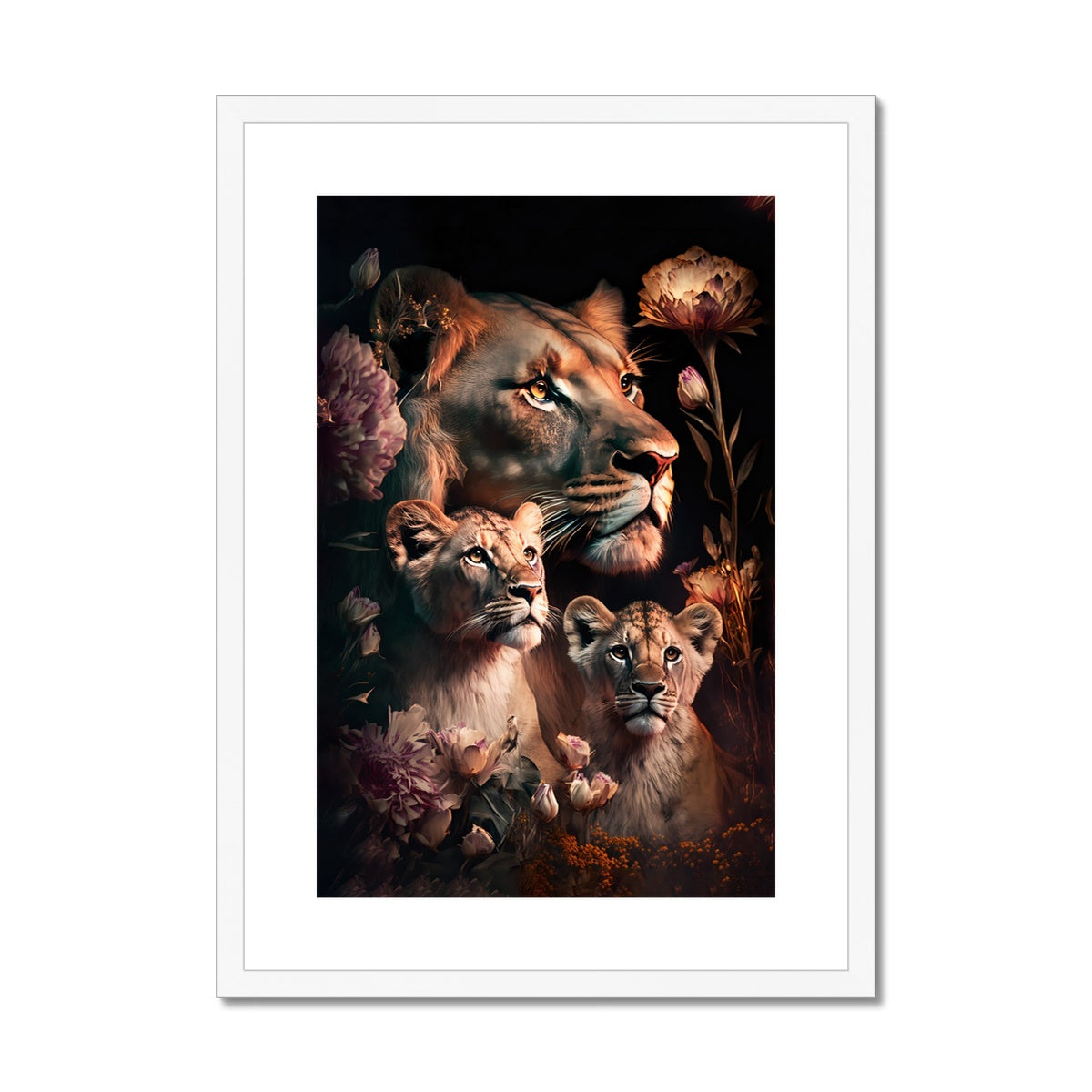 Royal Pride Framed & Mounted Print