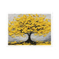 Golden Flourish Canvas Print