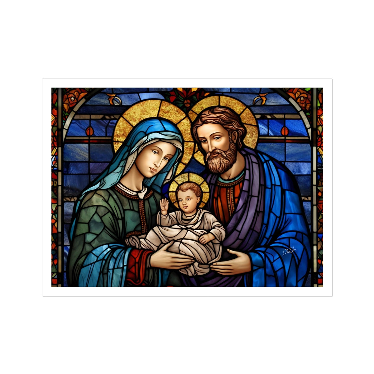 The Holy Family Canvas Print