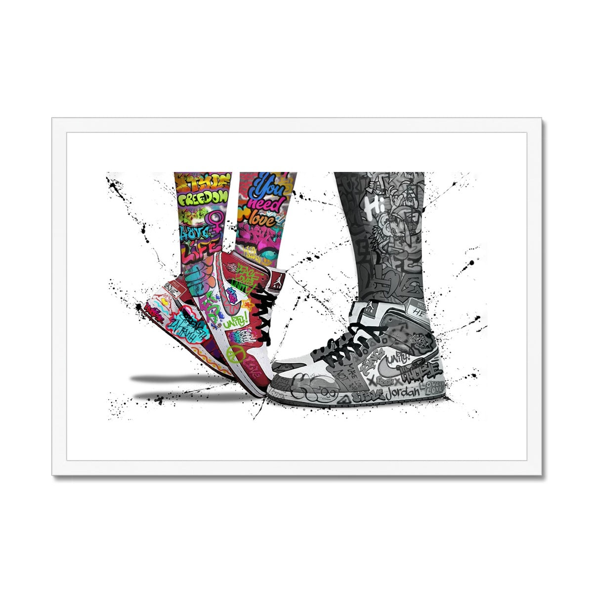 Jordan Love Framed & Mounted Print