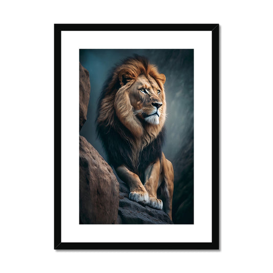 Jungle King Framed & Mounted Print