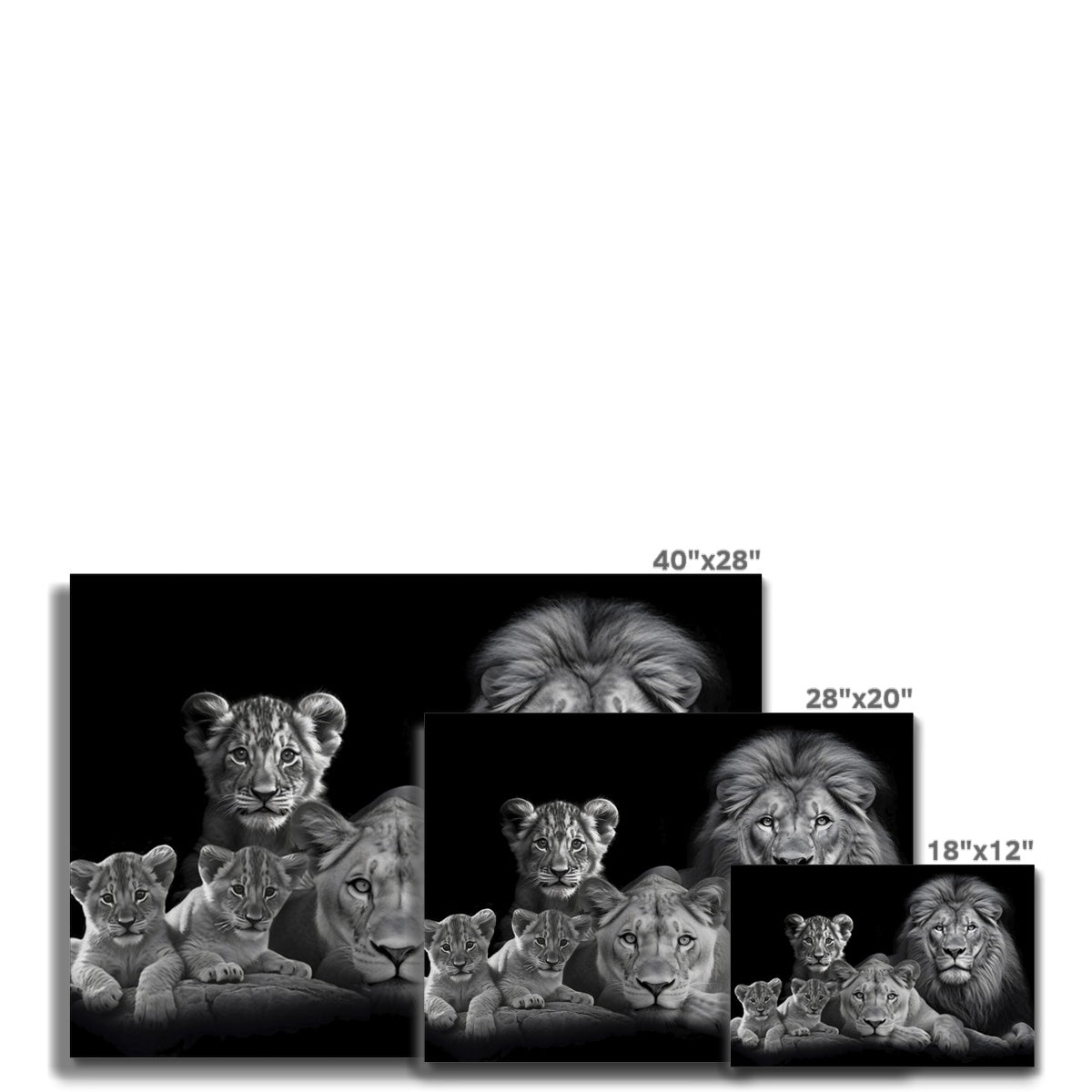 Family Bonds  Framed Canvas