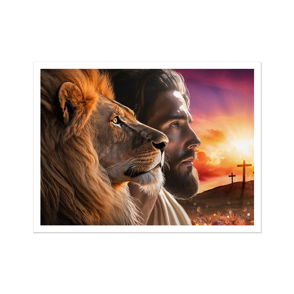 The Power and the Glory Canvas Print