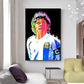 Diego Maradona Dripping graffiti