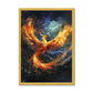 Rise of the Phoenix Antique Framed Print