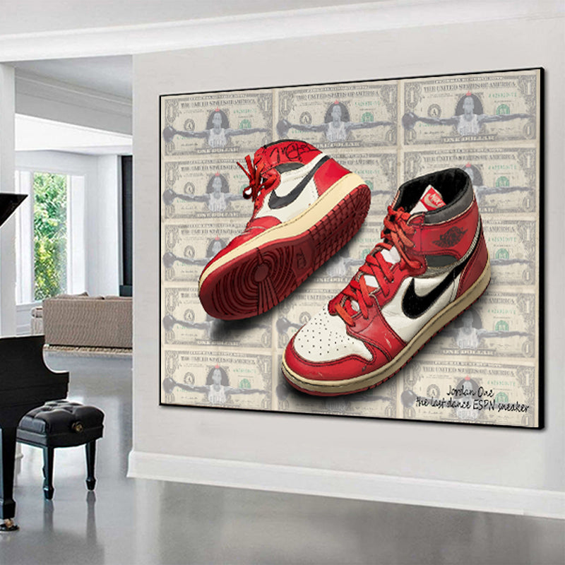 Jordan One ESPN Money Canvas