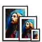 Christ in Prism Framed & Mounted Print