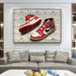 Jordan One ESPN Money Canvas