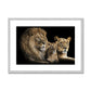 The Noble Trio Antique Framed & Mounted Print