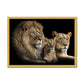The Noble Trio Antique Framed Print