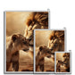 Regal Love Antique Framed Print