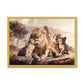 Kings of the Wild Antique Framed Print