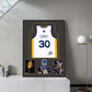 Steph Curry 30 Jersey Canvas