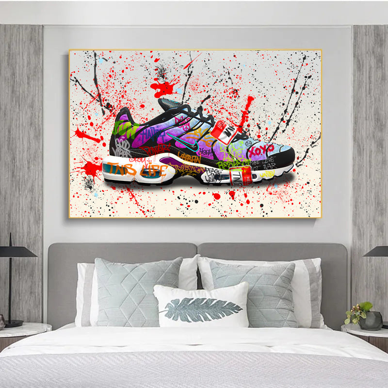 Nike OG TNS Red Graffiti Canvas