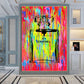 Chanel No 5 splash Graffiti art