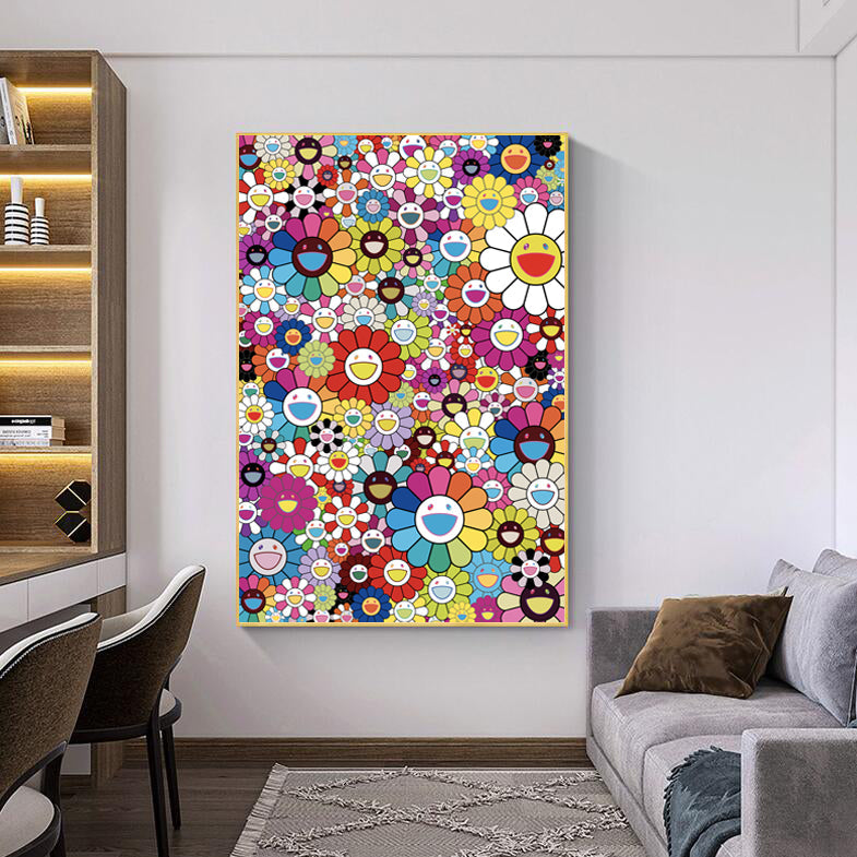 Flower Bloom canvas