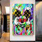 Micky Pop graffiti canvas