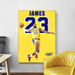 James 23 Canvas