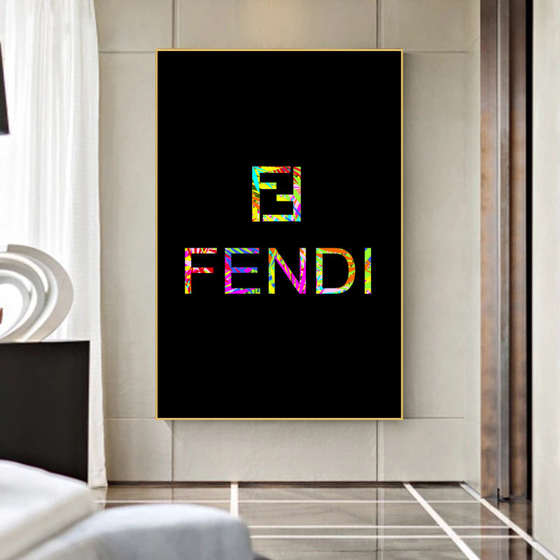 Fendi Graffiti Canvas