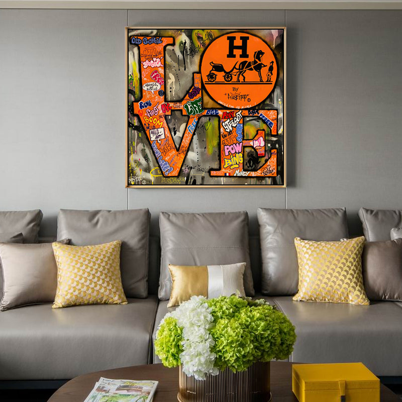 Hermes Love Graffiti – Kanvasartkingdom