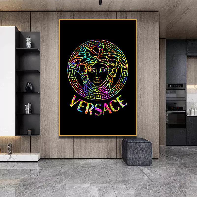 VERSACE Graffiti Canvas