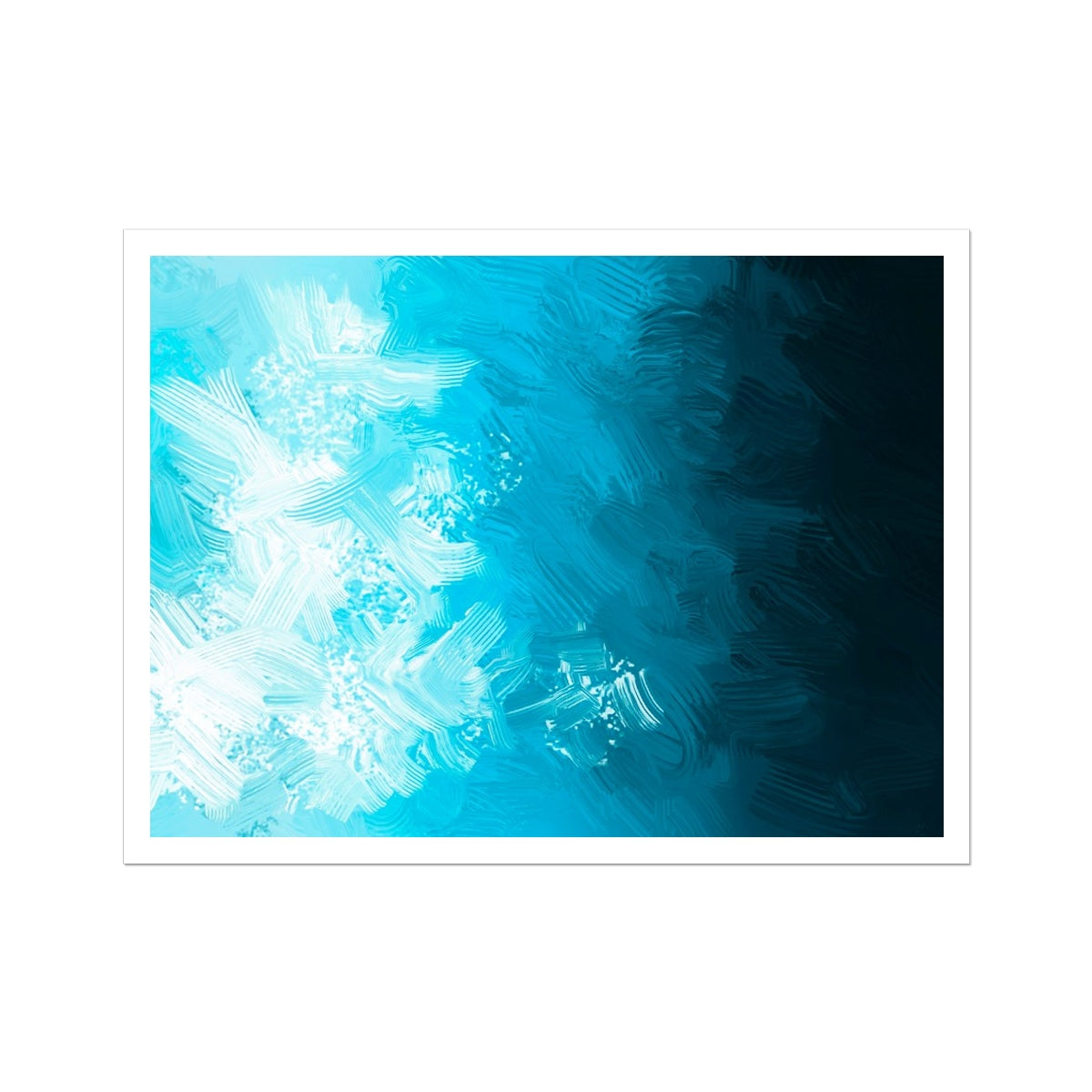 Blue AbyssCanvas Print