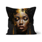 Golden Women Cushion