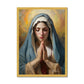 Mary's Devotion Antique Framed Print