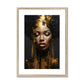 Golden Women Framed & Mounted Print