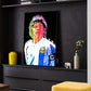 Diego Maradona Dripping graffiti