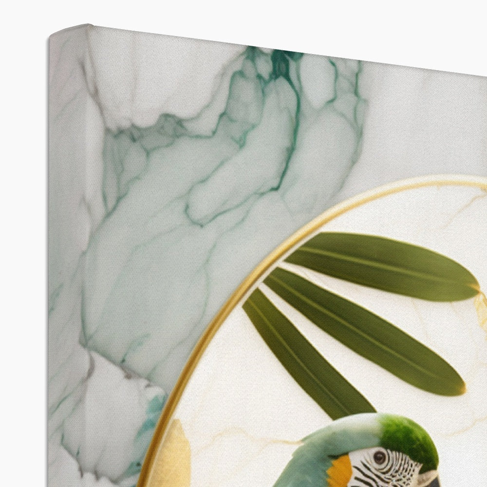 Exotic Pair  Framed Canvas