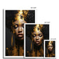 Golden Women Canvas Print
