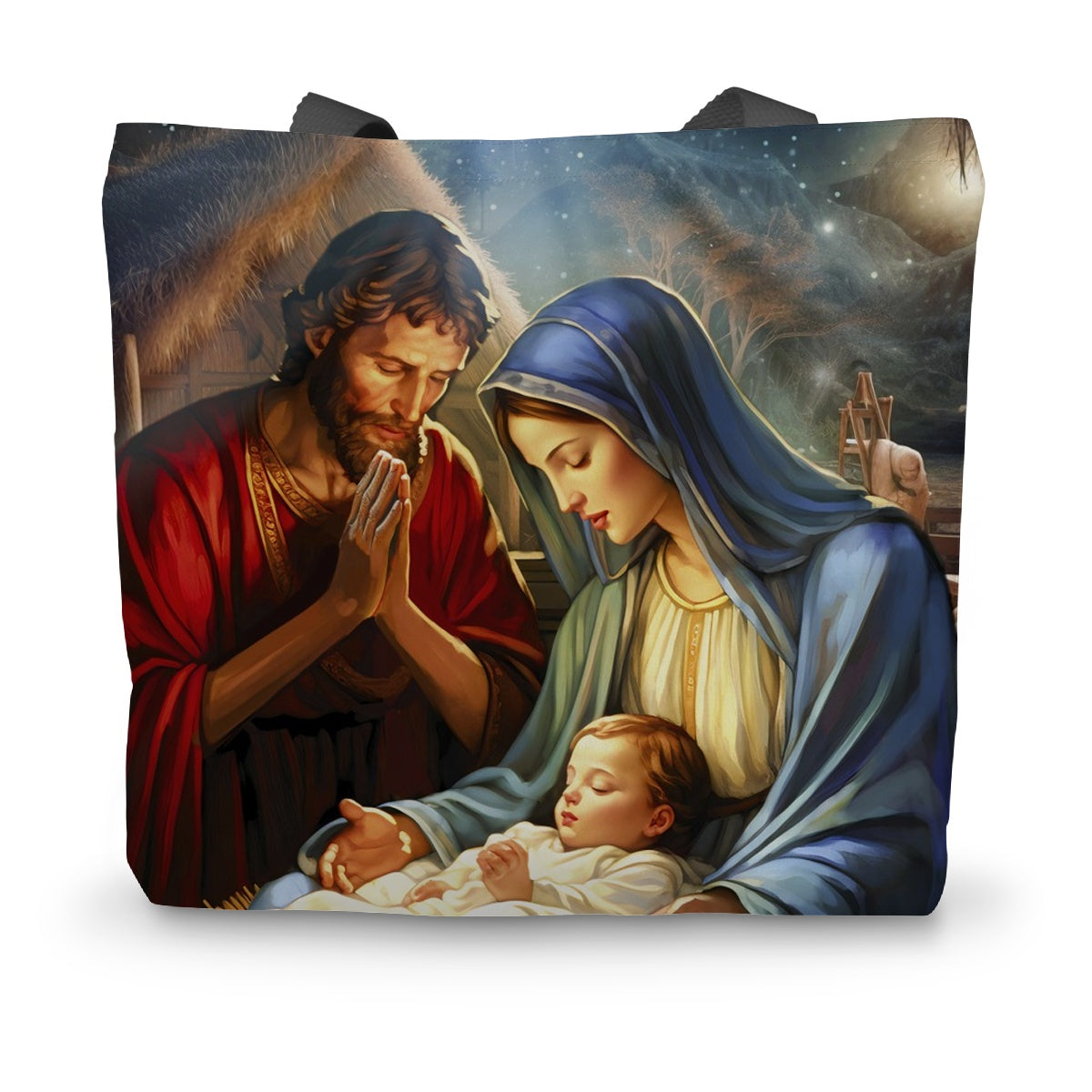 The Holy Birth Canvas Bag